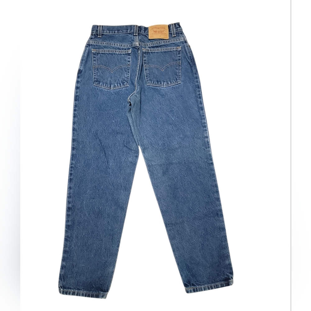 Levi's Vintage Y2k 08/01 Womens Relaxed Fit Tapered Leg Size 12 Slim Jeans